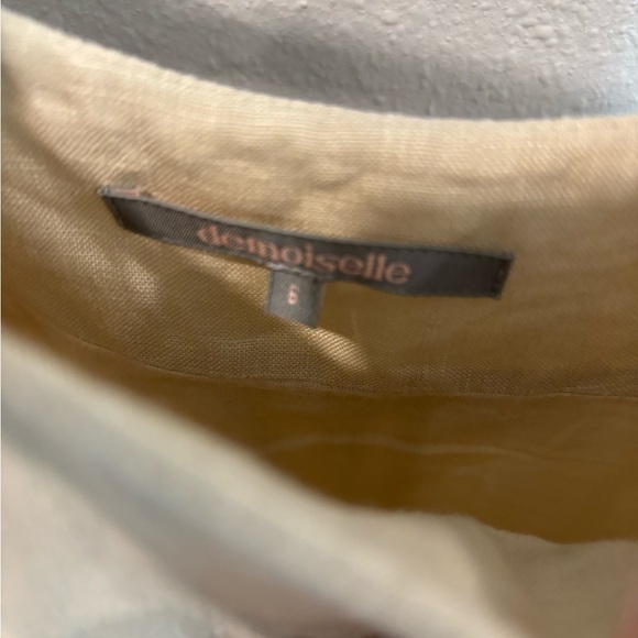 Demoiselle‎ linen dress size 6 - Picture 5 of 11